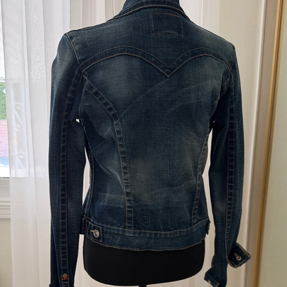 True Religion Indigo Denim Jacket - Picture 6 of 6